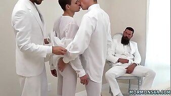 Xxx nude teen porn sexy gay boys kiss Elders Garrett and  Xanders